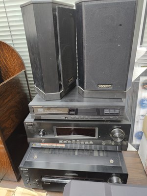 Lot 164 - Qty of audio separates including sony