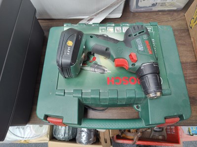 Lot 169 - Bosh drill in case and second drill loose