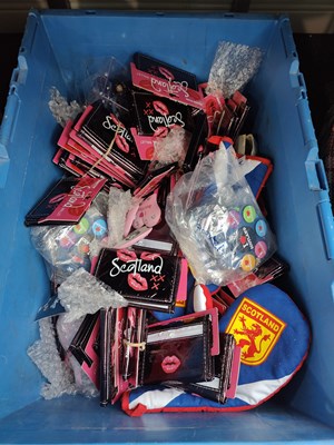 Lot 55 - Large box of Scotland themed products