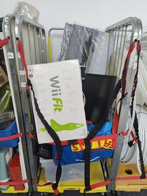 Lot 244 - Cage of Computers & Accessories