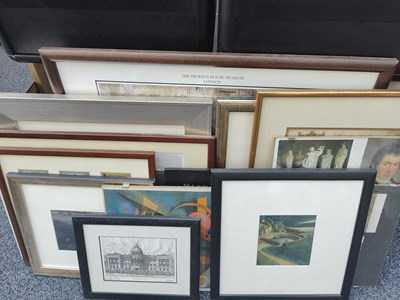 Lot 158 - Qty of Prints/Pictures & Artwork