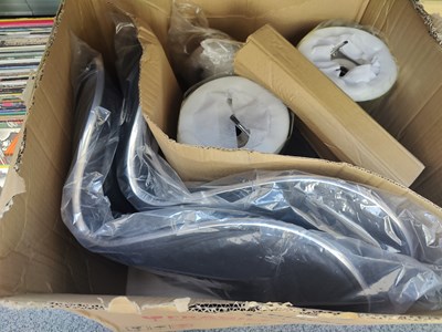 Lot 218 - Pair of new barstools in box