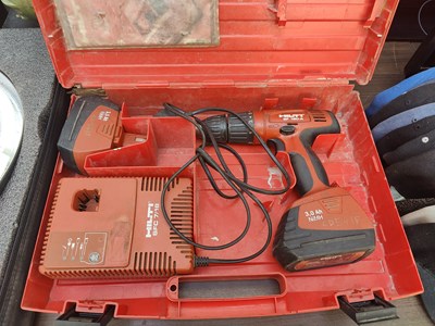 Lot 204 - Hilti drill and charger