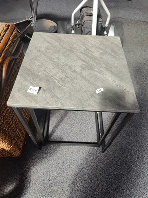 Lot 281 - Nest of tables grey