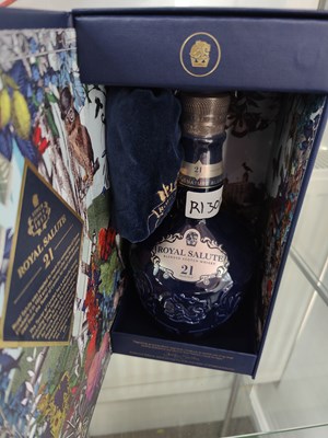 Lot 114 - Royal Salute Blended Scotch Whisky 21 Year Old With Case & Bag