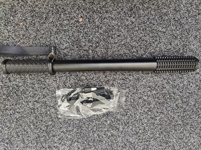 Lot 175 - Black torch in batton style