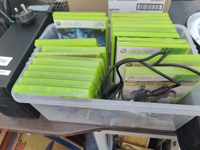 Lot 198 - Xbox games in box with controller