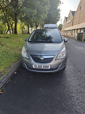 Lot 133 - Vauxhall Meriva SE 1.4L Petrol SL60VOV Mileage 95895 MOT 23/08/25 V5 & 2 Keys