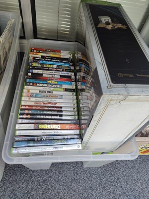 Lot 216 - Large Qty of Xbox & PC Games & Elden Ring Statue