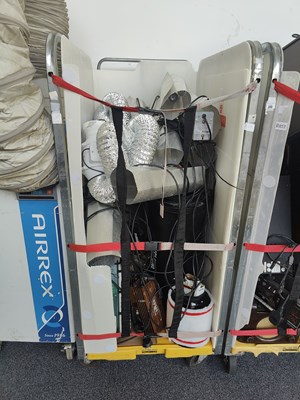 Lot 241 - Cage of horticultural tomato growing equipment