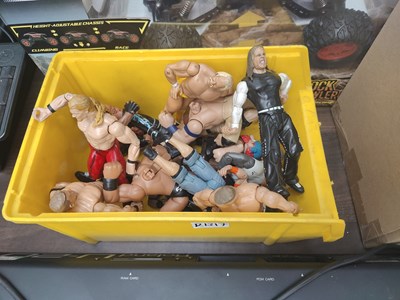 Lot 172 - Qty of wrestling figures