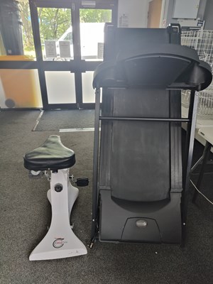 Lot 235 - Dynamix treadmill, cycle tone bike