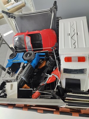 Lot 202 - WWE wrestling rings, Vehicles and accessories