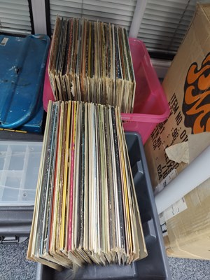 Lot 179 - 2 boxes of vinyl records