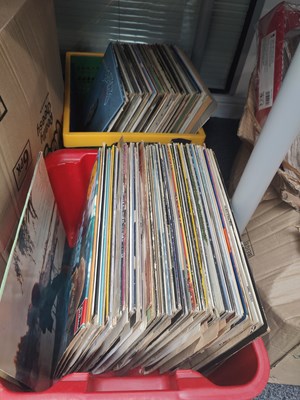 Lot 184 - 2 boxes of Vinyl records