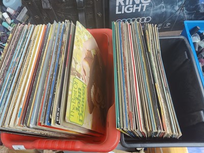Lot 6 - 2 boxes containing Qty of Vinyl records
