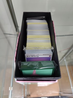 Lot 107 - Qty of Pokemon cards in display box