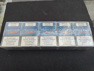 Lot 194 - 10 packs of sealed Mayfair cigarettes