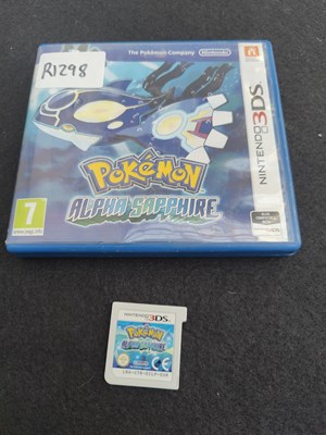 Lot 184 - Pokémon alpha sapphire 3ds game