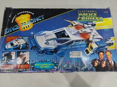Lot 76 - Gerry Anderson space precinct 2041 toy police cruiser retro
