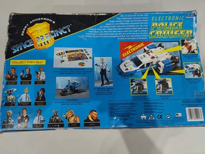Lot 76 - Gerry Anderson space precinct 2041 toy police cruiser retro