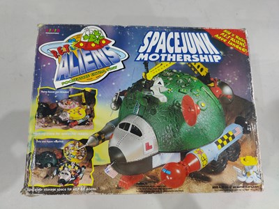 Lot 62 - Pet aliens space junk mother ship toy retro
