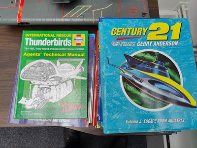 Lot 43 - Qty of retro style books for shows such as thunderbirds
