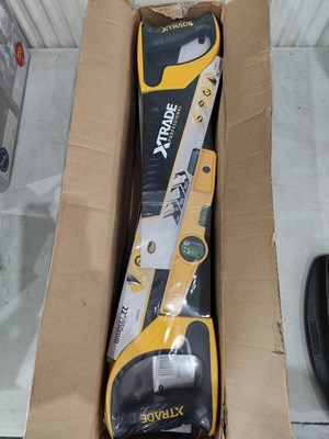 Lot 12 - 4 Packs of xTrade 2 Saws & Spirit Level