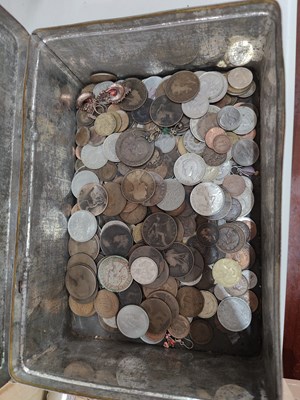 Lot 131 - Vintage Tin Full of Coins